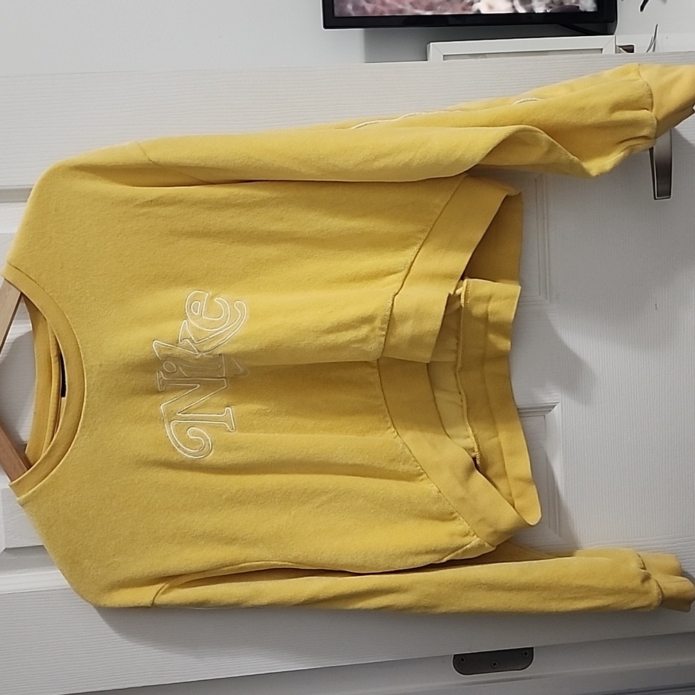 Nike Vintage 90's Y2k Rare Cropped Sweater